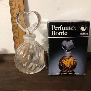 Teleflora Crystal Perfume Bottle